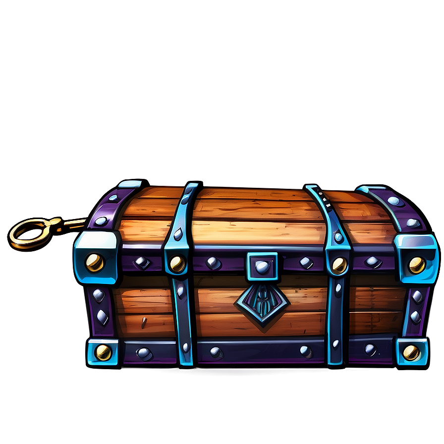 Treasure Chest Key Png Pky PNG Image