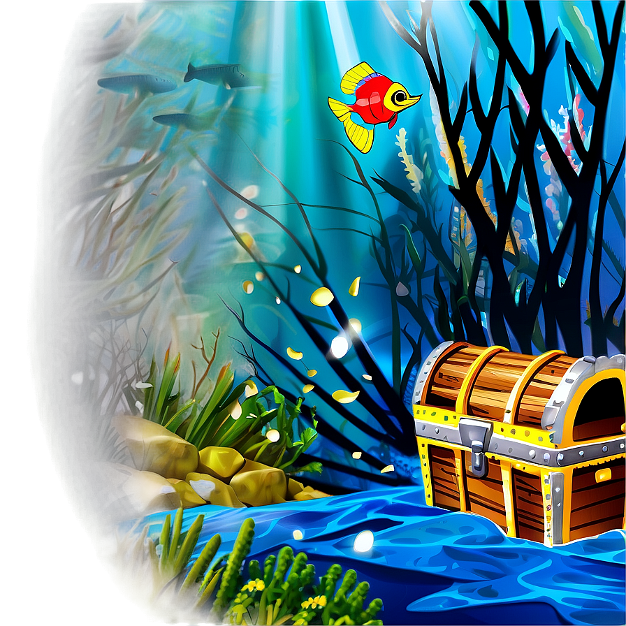 Treasure Chest Undersea Png 82 PNG Image