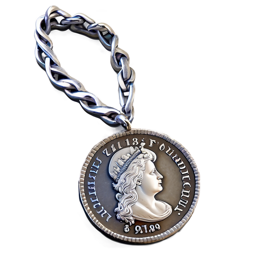 Treasure Silver Coin Png Jks25 PNG Image