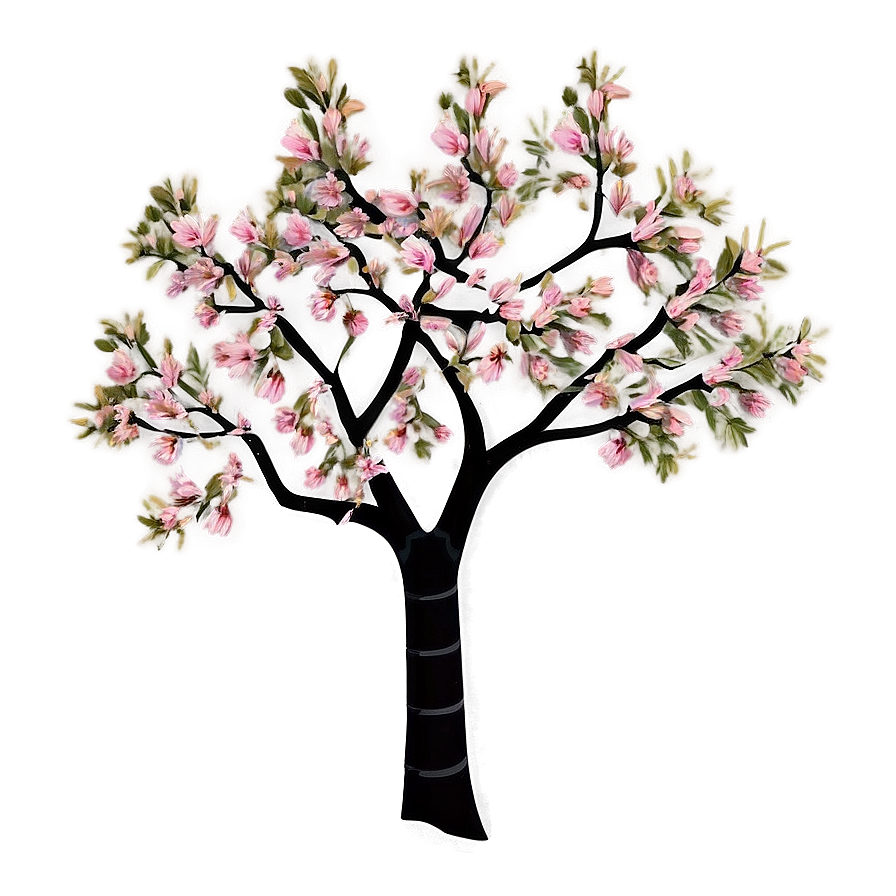 Tree Branches In Bloom Png 59 PNG Image