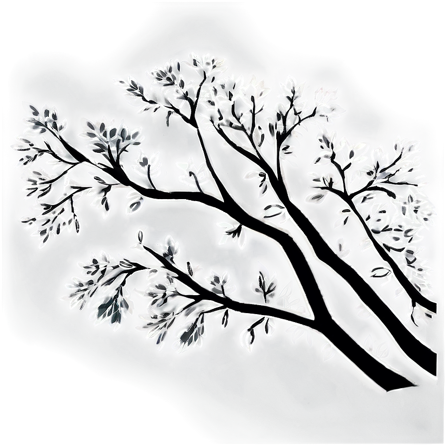 Tree Branches Silhouette Png 06282024 PNG Image