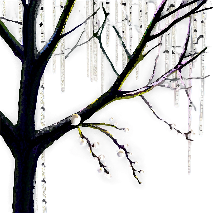 Tree Branches With Dew Png Sfd PNG Image