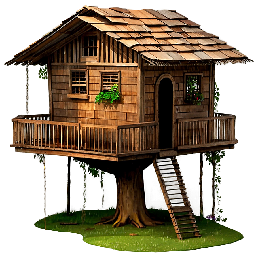 Tree House B PNG Image