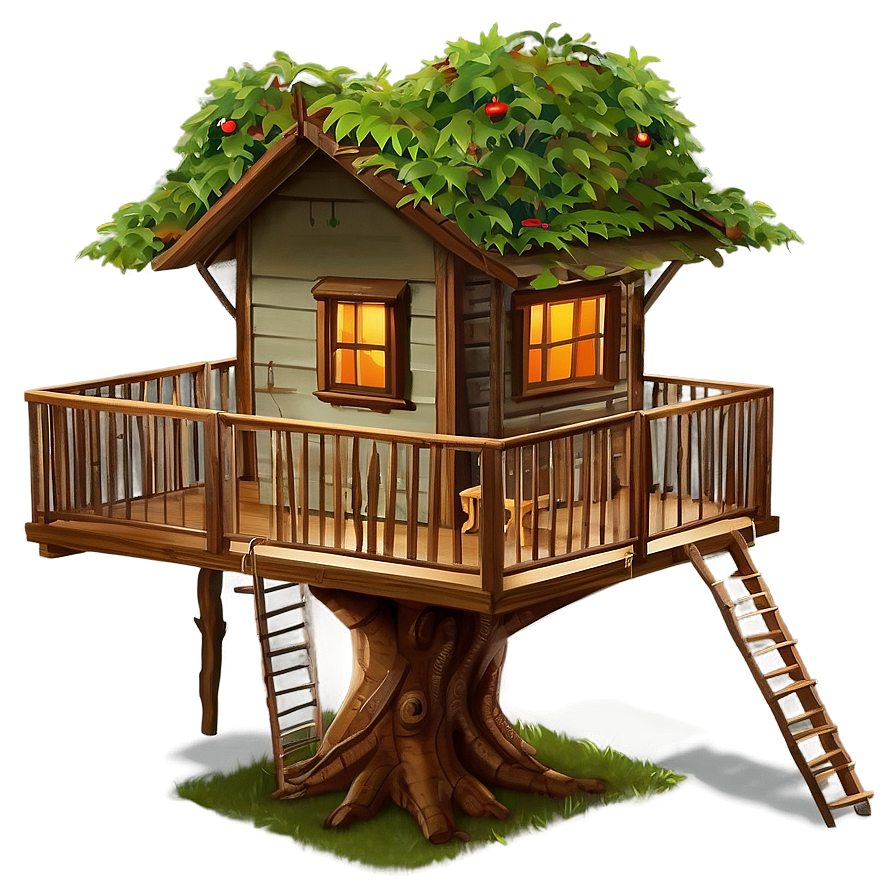 Tree House Design Png 06282024 PNG Image