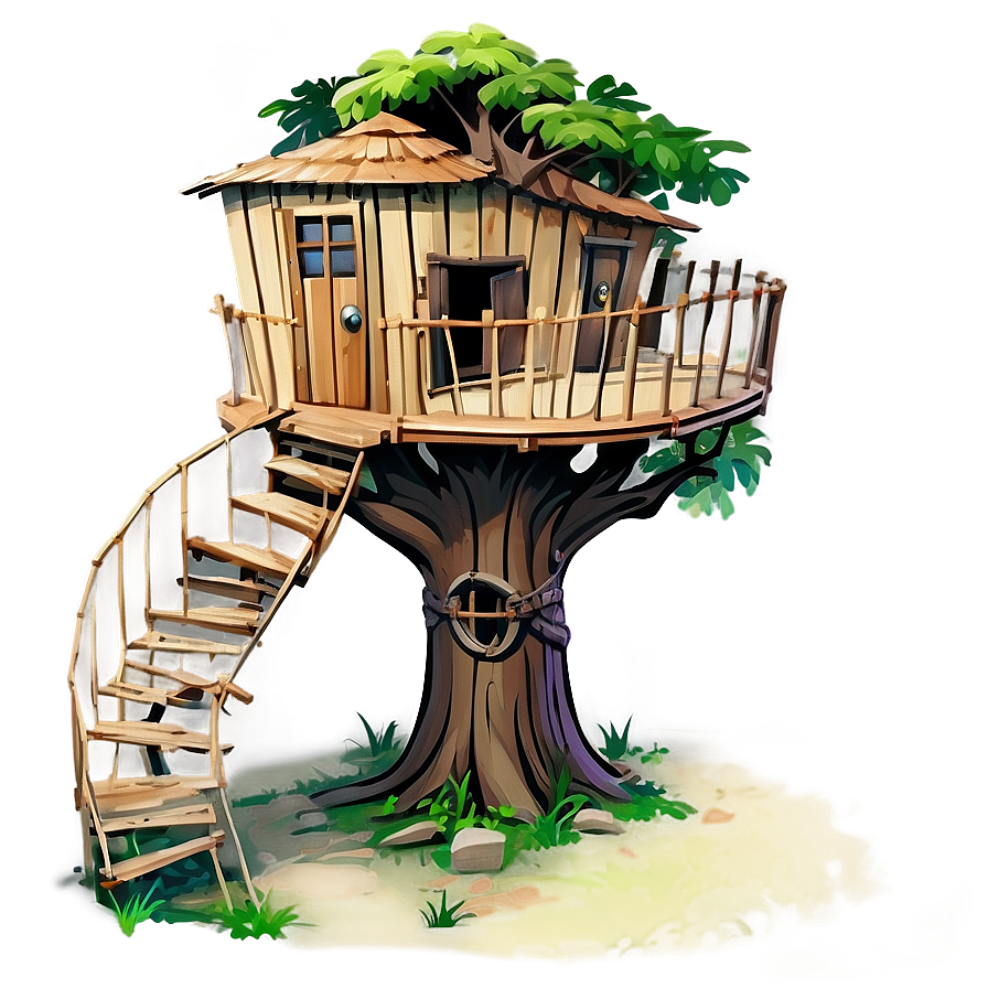 Tree House Fortress Png Hyn19 PNG Image