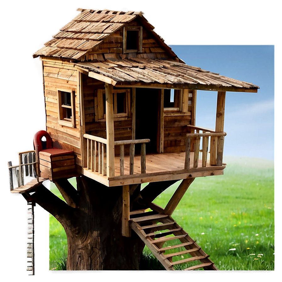 Tree House Porch Png 06282024 PNG Image