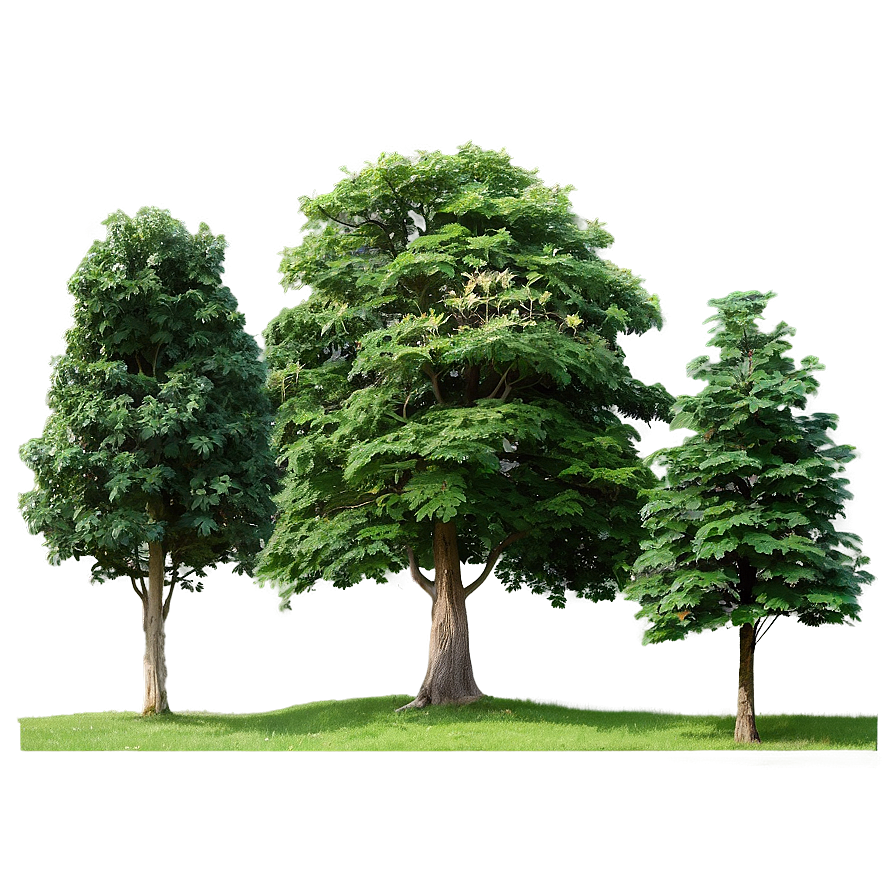 Tree Line Landscape Art Png 94 PNG Image