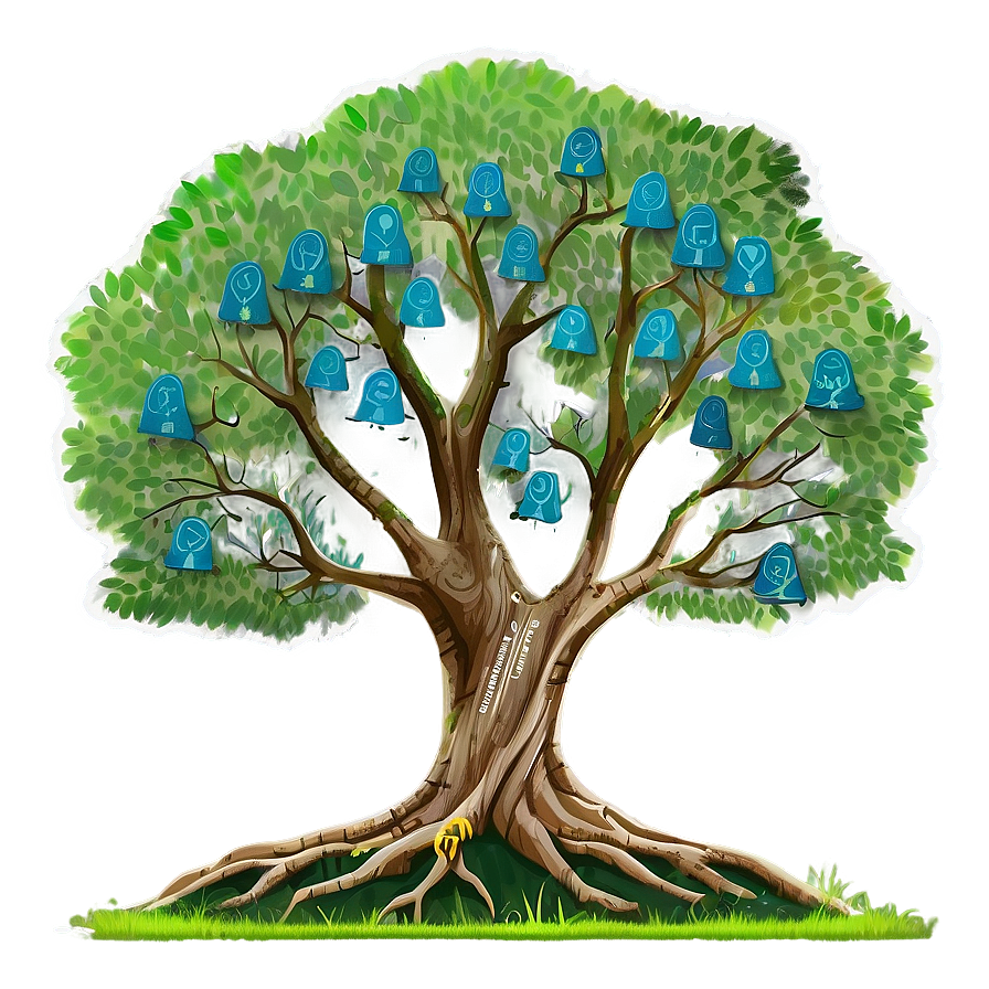 Tree Of Generations For Reunion Png 94 PNG Image