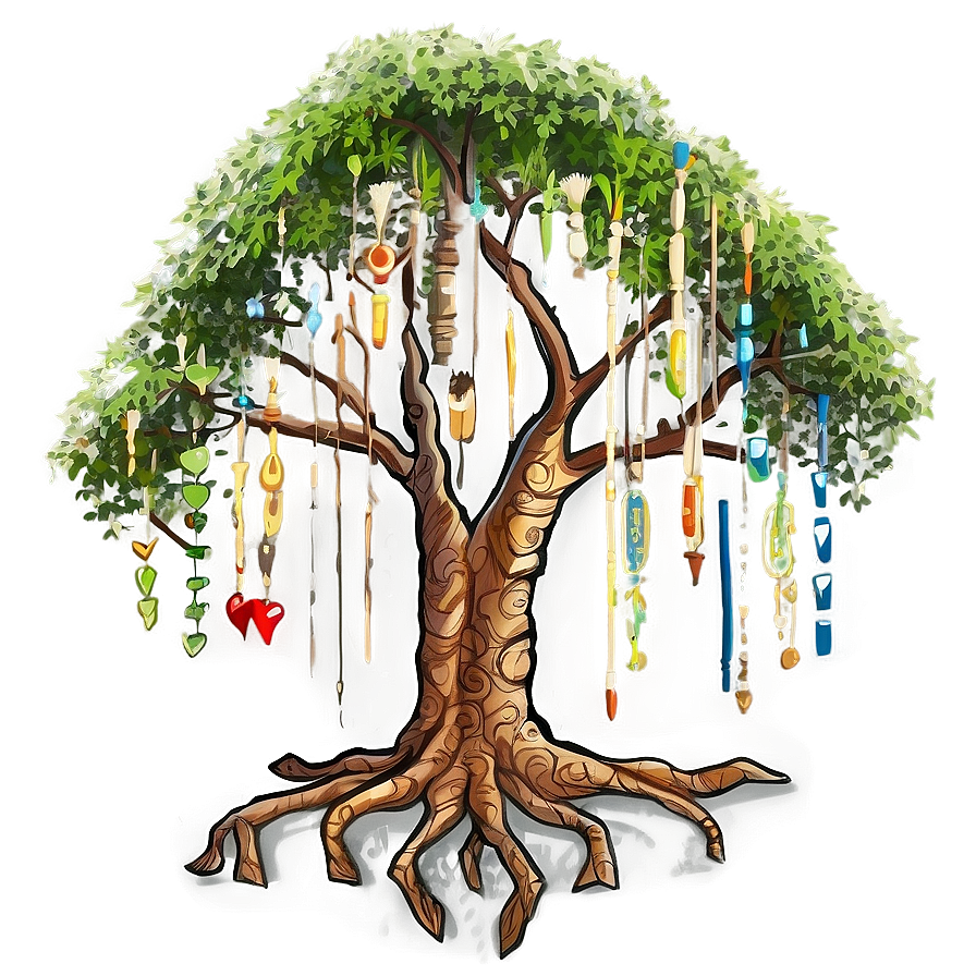 Tree Of Generations For Reunion Png Sie PNG Image