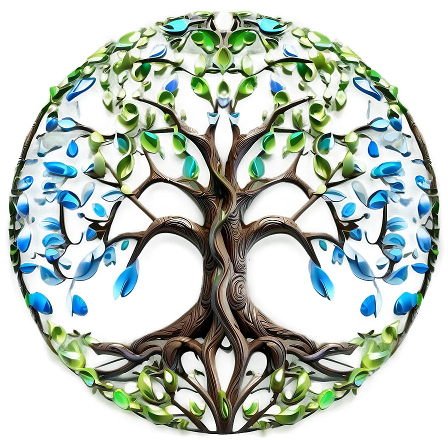 Tree Of Life In Earth Day Theme Png Gnb82 PNG Image