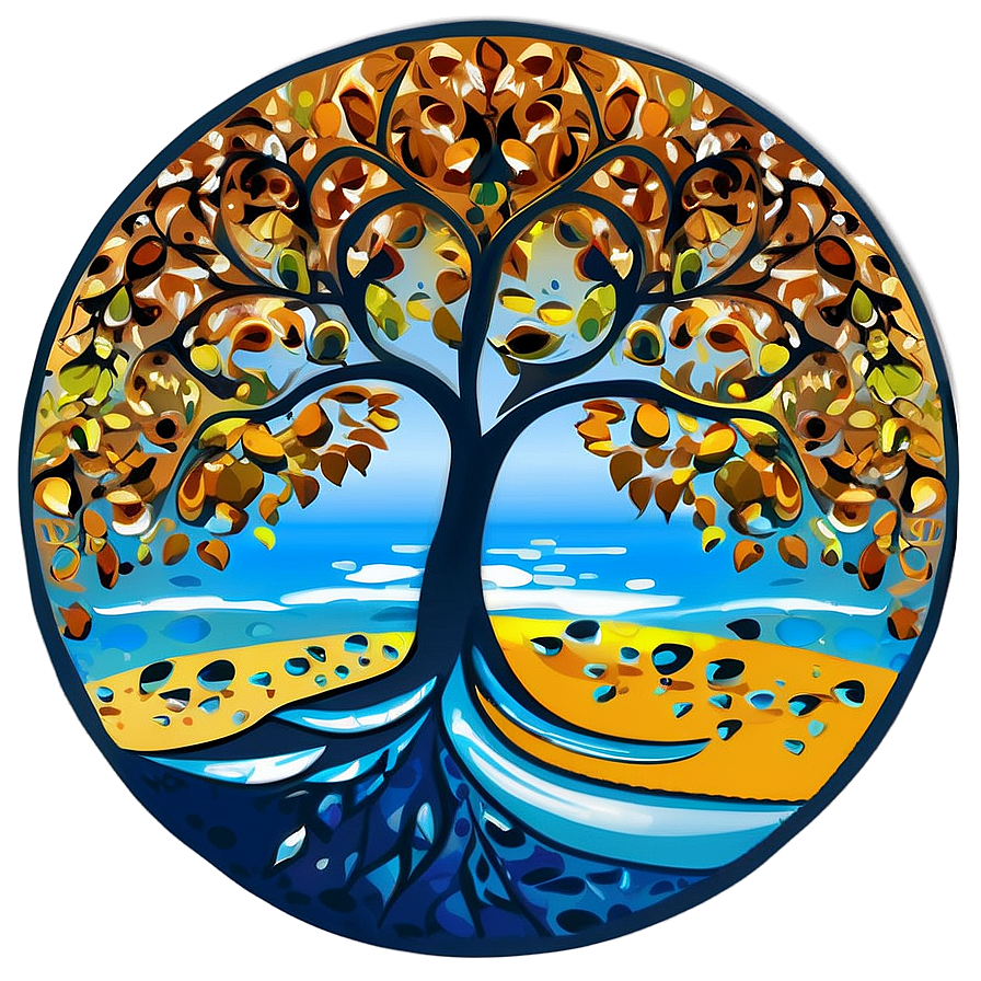 Tree Of Life In Ocean Theme Png 98 PNG Image