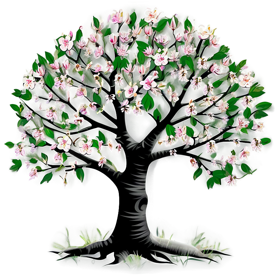 Tree Of Life In Spring Blossom Png 50 PNG Image