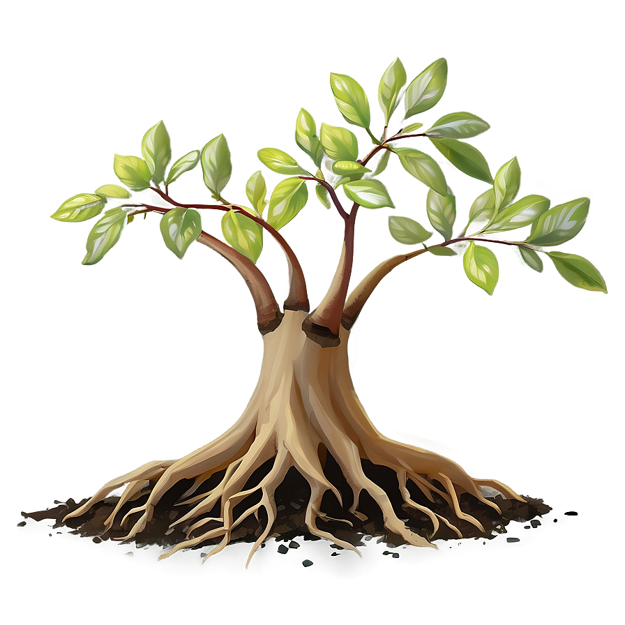 Tree Roots And Soil Png Boi57 PNG Image