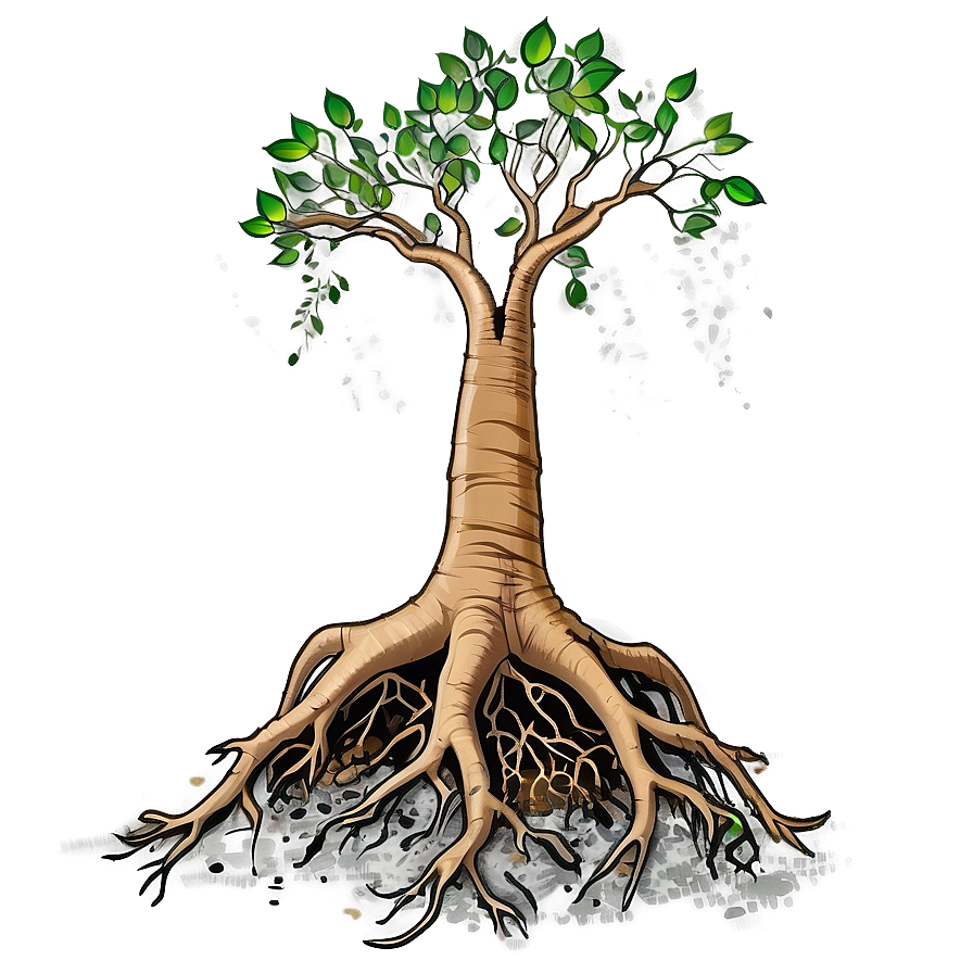 Tree Roots Breaking Ground Png Rid87 PNG Image