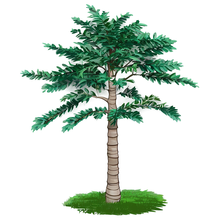 Tree Top View B PNG Image