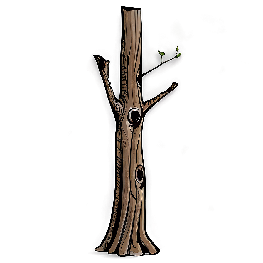 Tree Trunk Drawing Png Sqx64 PNG Image