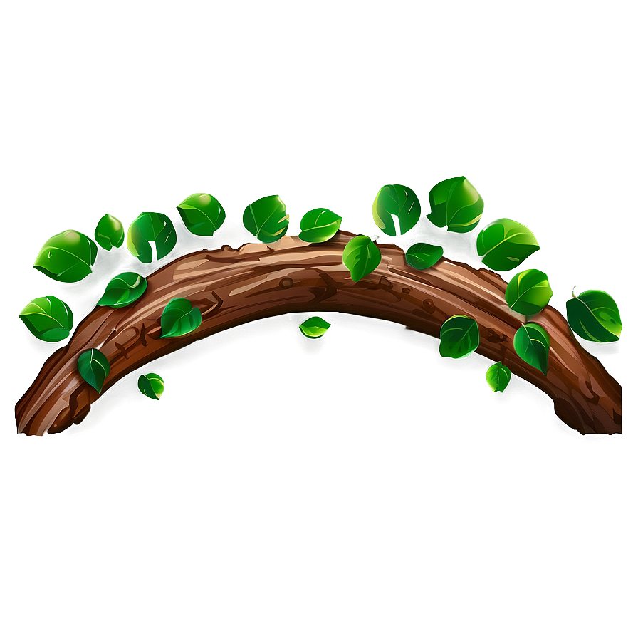 Tree Trunk With Leaves Png Ulv94 PNG Image