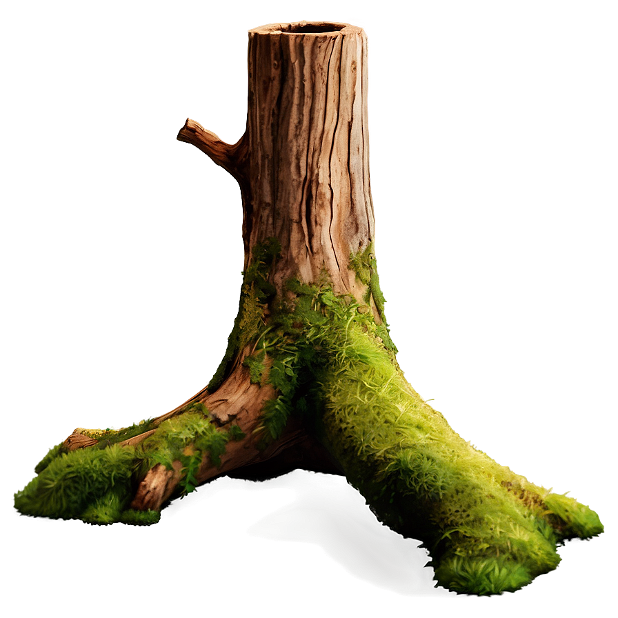 Tree Trunk With Moss Png Prn2 PNG Image