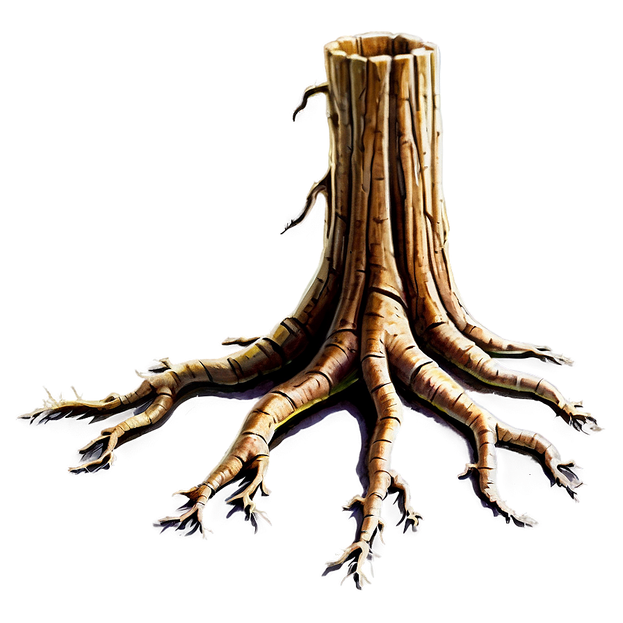 Tree Trunk With Roots Png 05242024 PNG Image