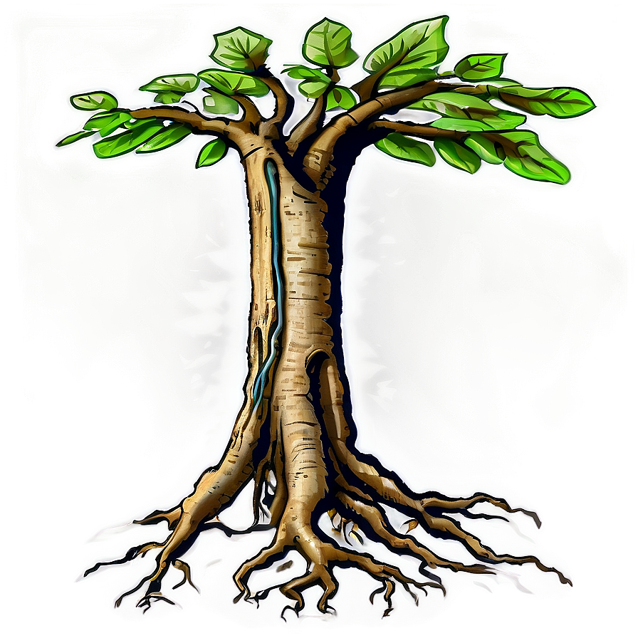 Tree Trunk With Roots Png Flm72 PNG Image