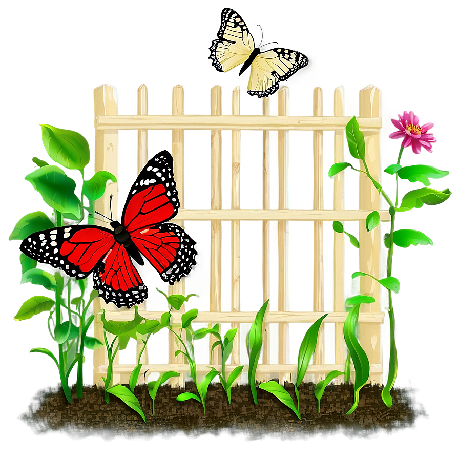 Trellis For Butterfly Gardens Png 75 PNG Image