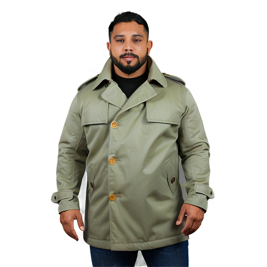 Trench Jacket Png Eur PNG Image