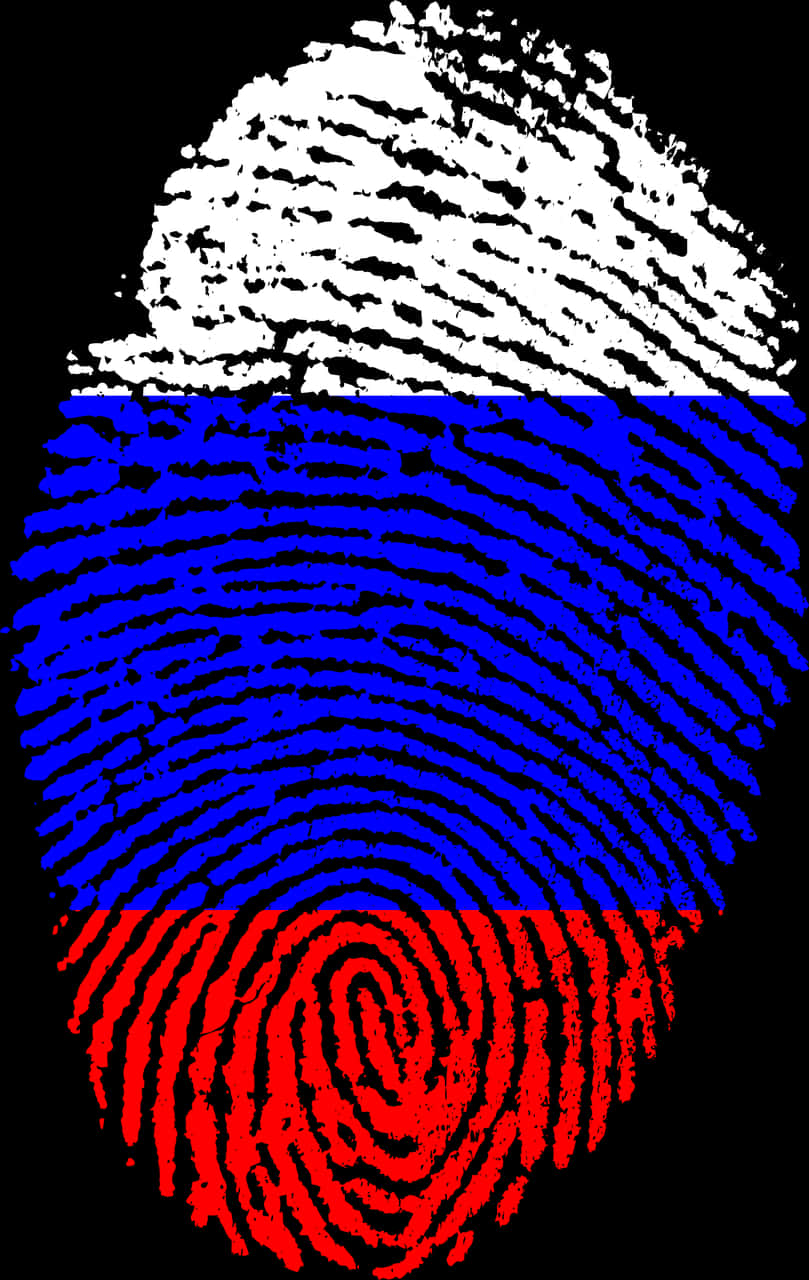 Tri Color Fingerprint Art.jpg PNG Image