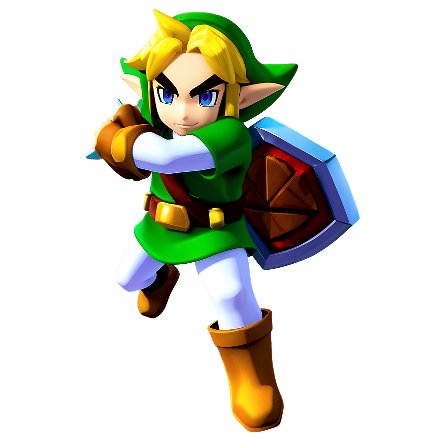 Tri Force Heroes Link Png Kpv PNG Image