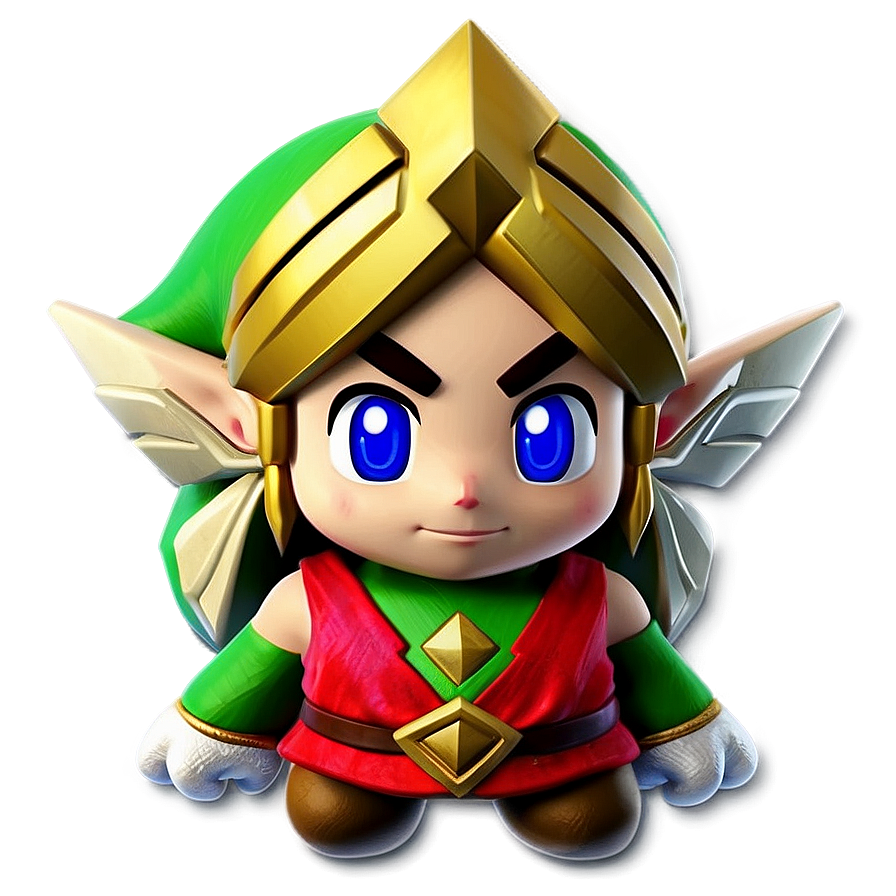 Tri Force Heroes Link Png Mlh PNG Image