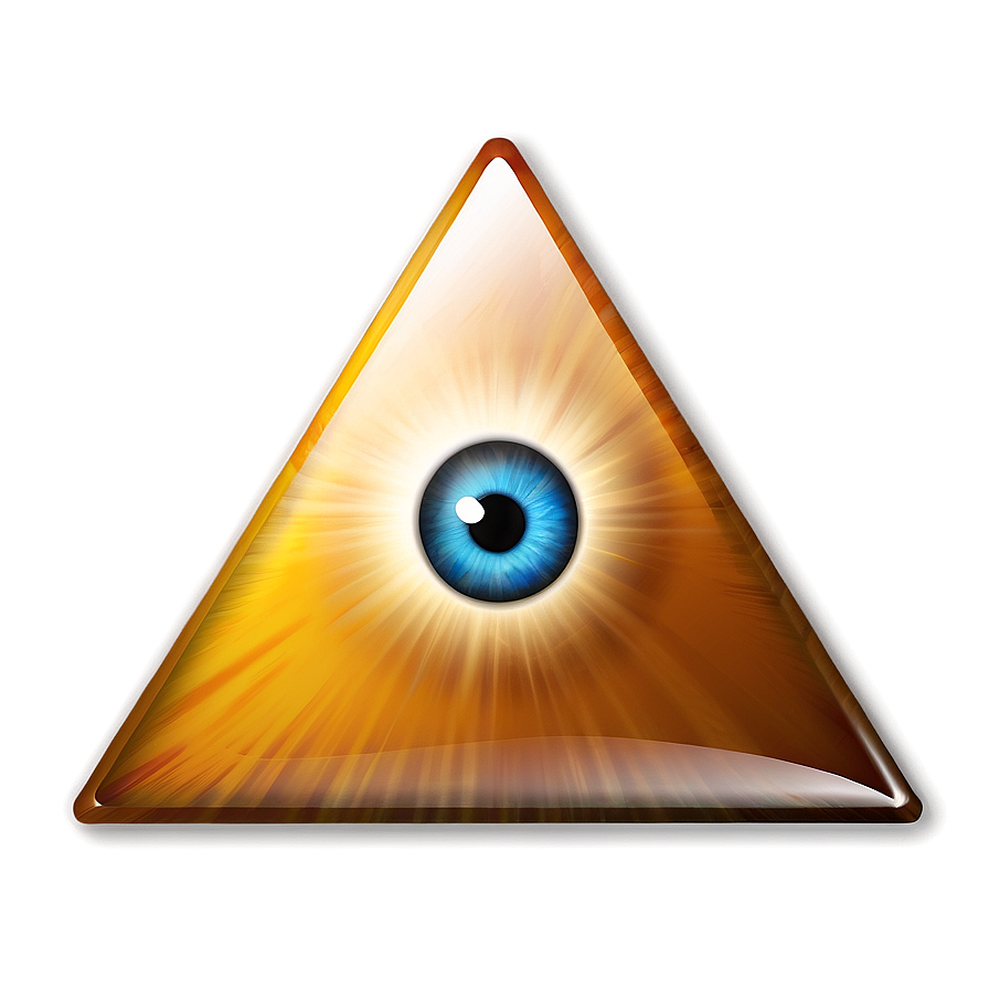 Triangle Eye Symbol Png Rsp PNG Image