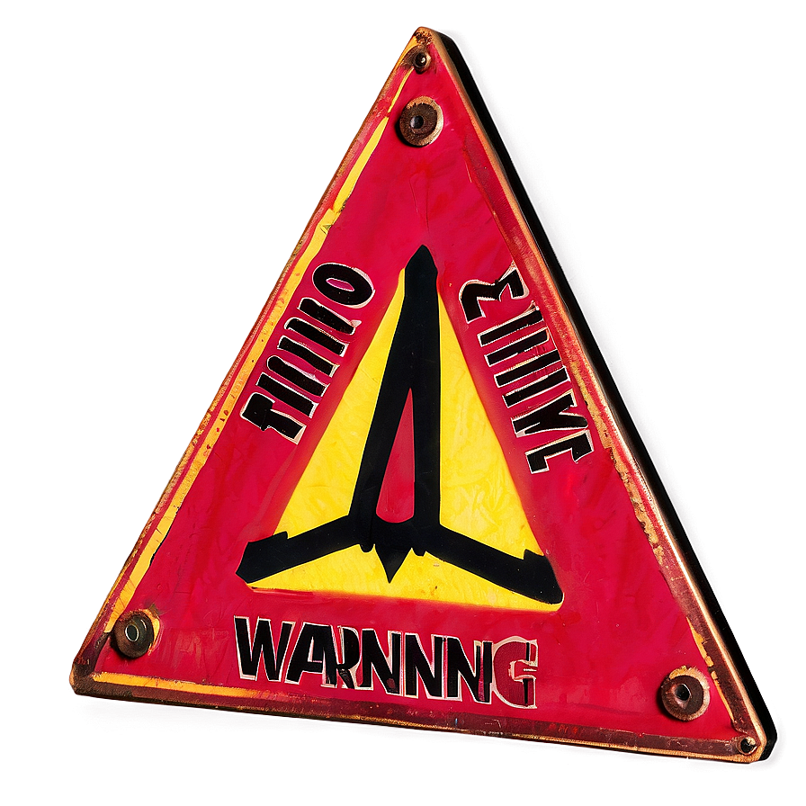 Triangle Warning Sign Png Pvs40 PNG Image