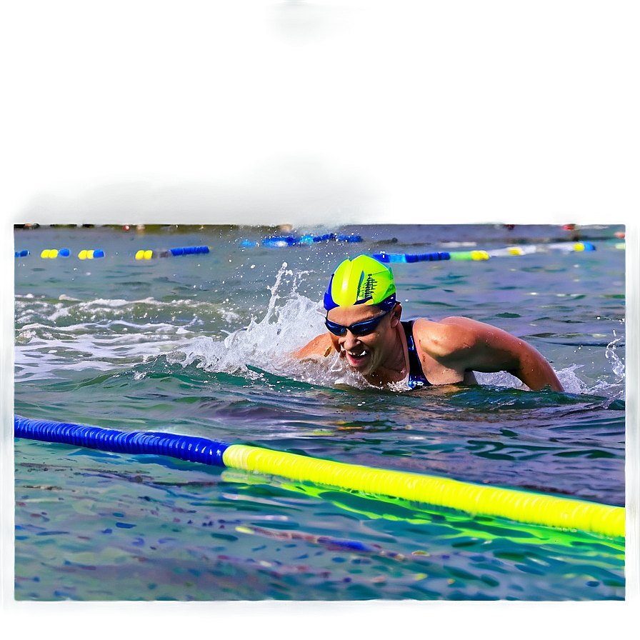 Triathlon Swimming Segment Png 7 PNG Image