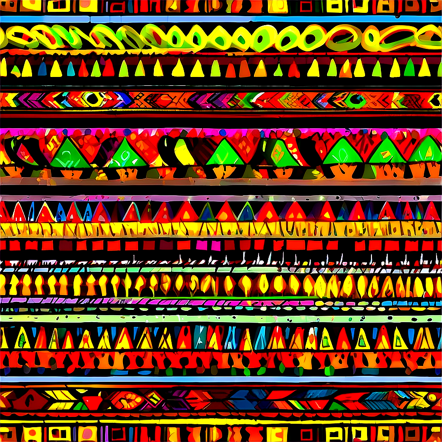 Tribal Art Patterns Png Mww PNG Image