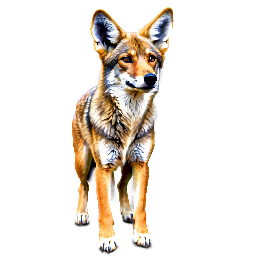 Tribal Coyote Tattoo Png 33 PNG Image