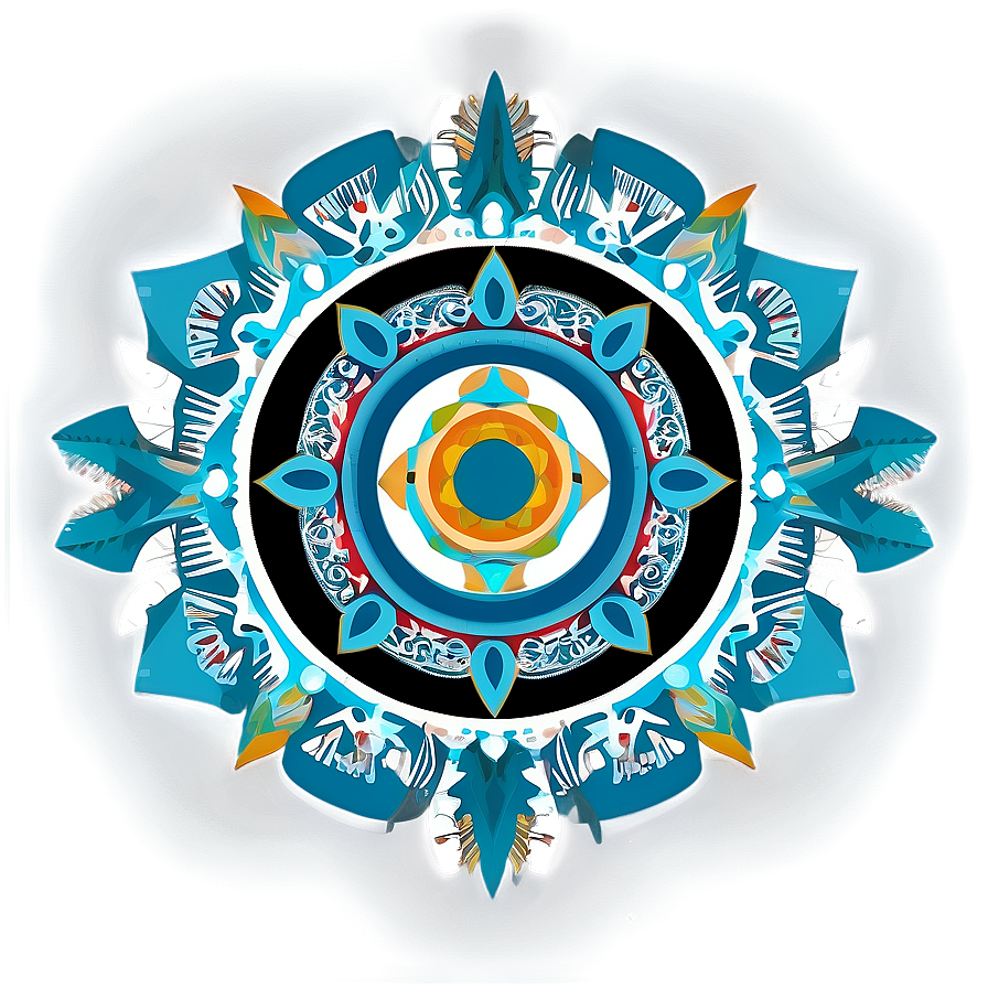 Tribal Mandala Emblem Png Qvg28 PNG Image