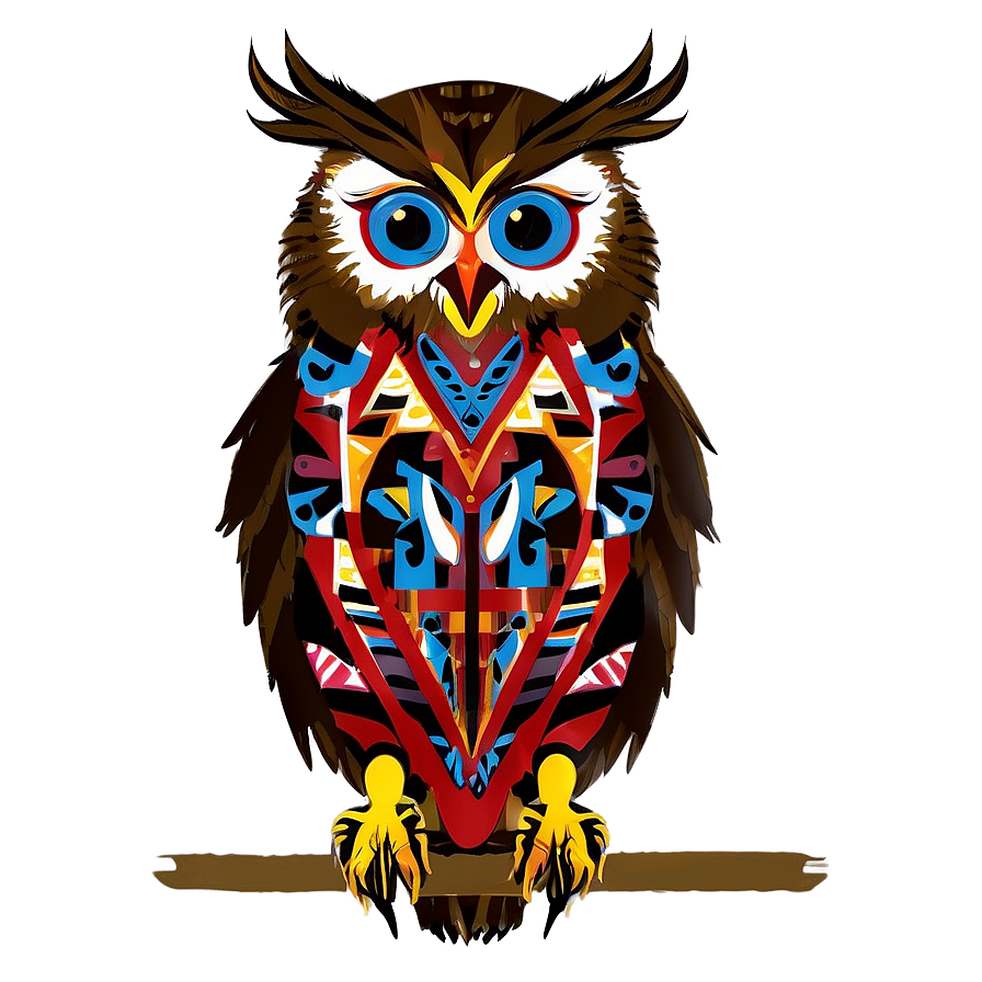 Tribal Owl Png 05062024 PNG Image