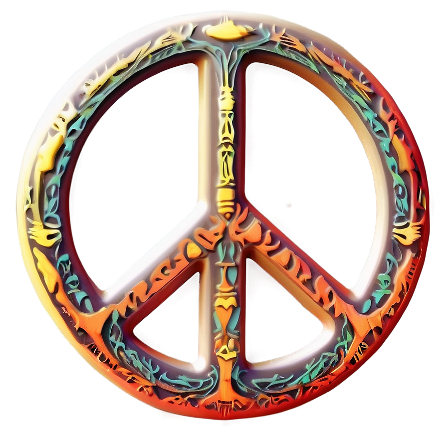 Tribal Peace Sign Png 05252024 PNG Image