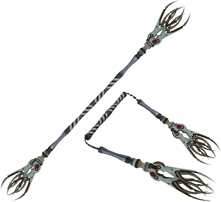 Tribal Spears Crossed PNG Image