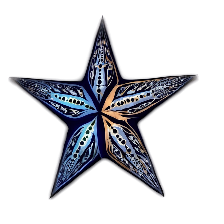 Tribal Star Pattern Png Iyk41 PNG Image