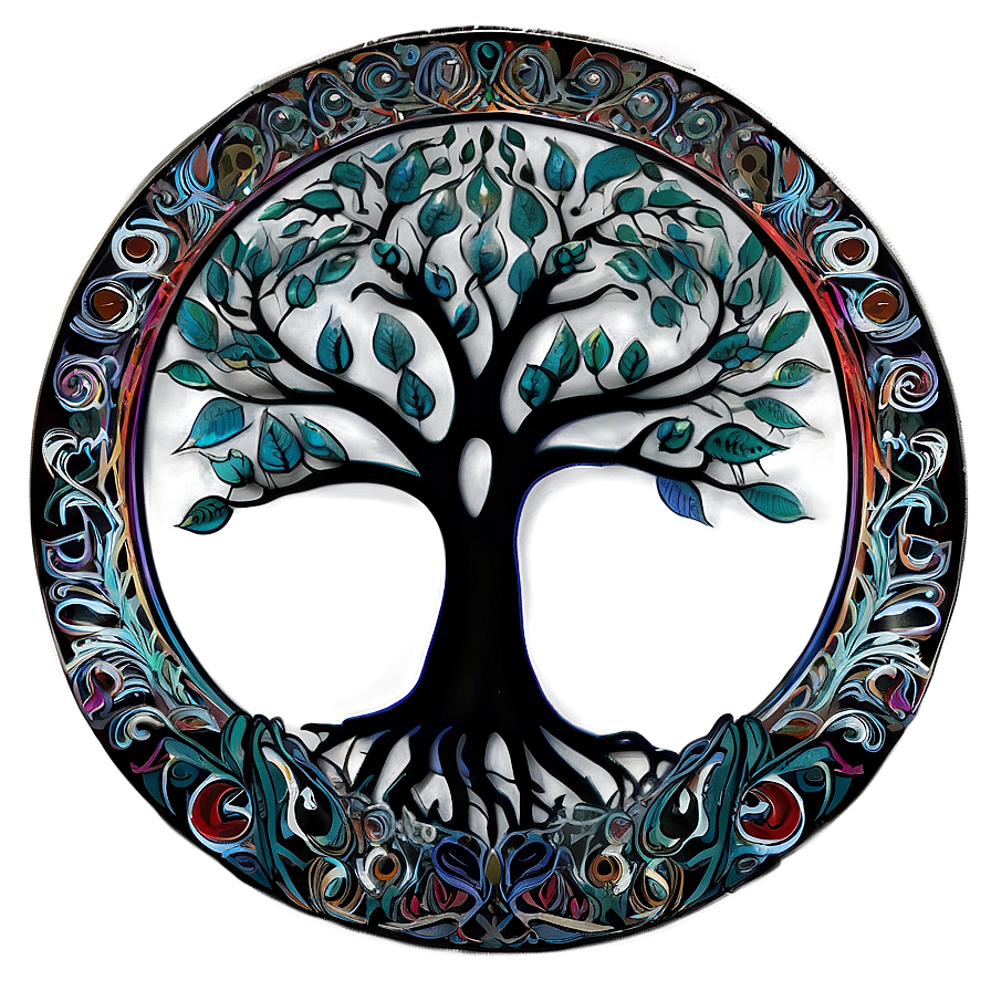 Tribal Tree Of Life Tattoo Png 06122024 PNG Image