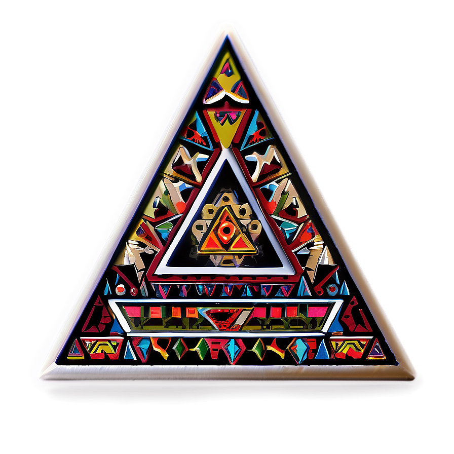 Tribal Triangle Tattoo Png Dsb49 PNG Image