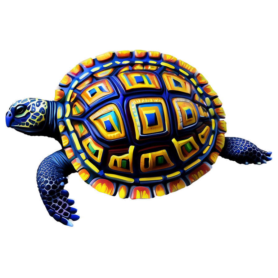 Tribal Turtle Tattoo Design Png 05232024 PNG Image