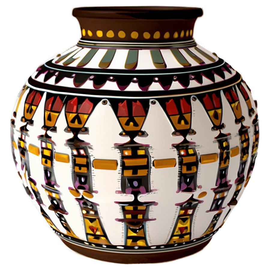 Tribal Vase Png 05252024 PNG Image