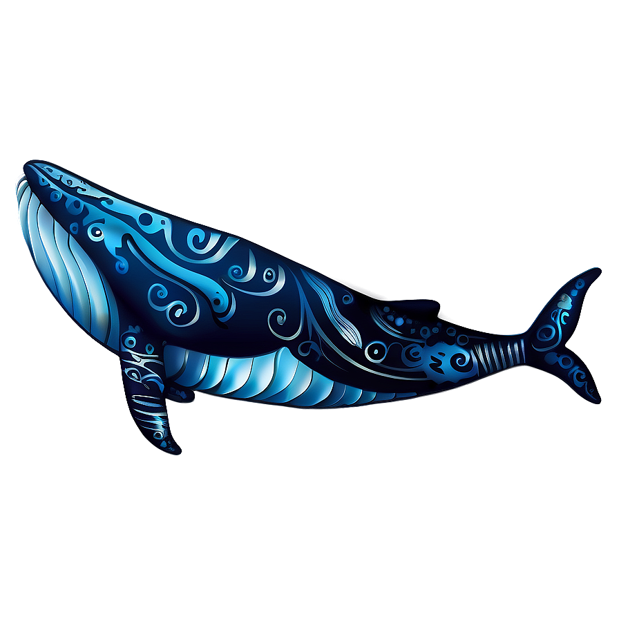 Tribal Whale Png Djs65 PNG Image