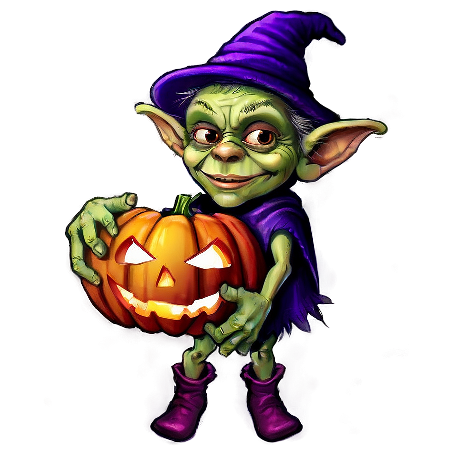 Trick Or Treat Goblin Gifts Png 06112024 PNG Image