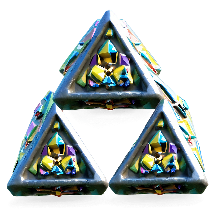 Triforce 3d Model Png Jye78 PNG Image