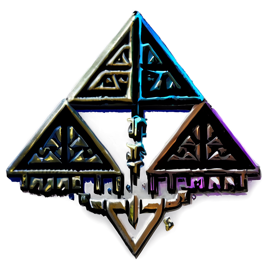 Triforce Background Png 11 PNG Image