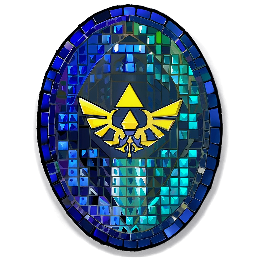 Triforce Mosaic Png 05242024 PNG Image