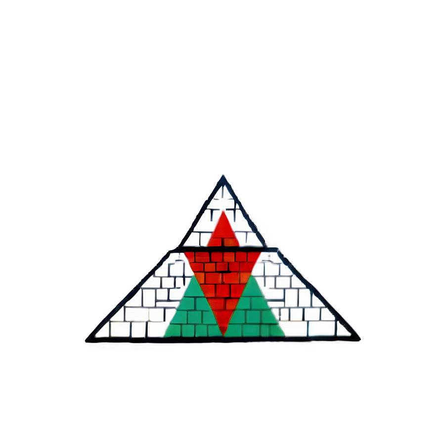 Triforce Mosaic Png Qha PNG Image