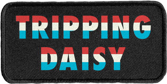 Tripping Daisy Patch PNG Image